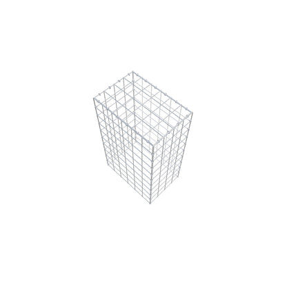 Anbaugabione Typ 3 100 cm x 60 cm x 40 cm (L x H x T), Maschenweite 10 cm x 10 cm, C-Ring