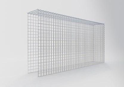 Gabião tipo 4 200 cm x 100 cm x 30 cm (C x A x P), malhagem 5 cm x 5 cm, espiral