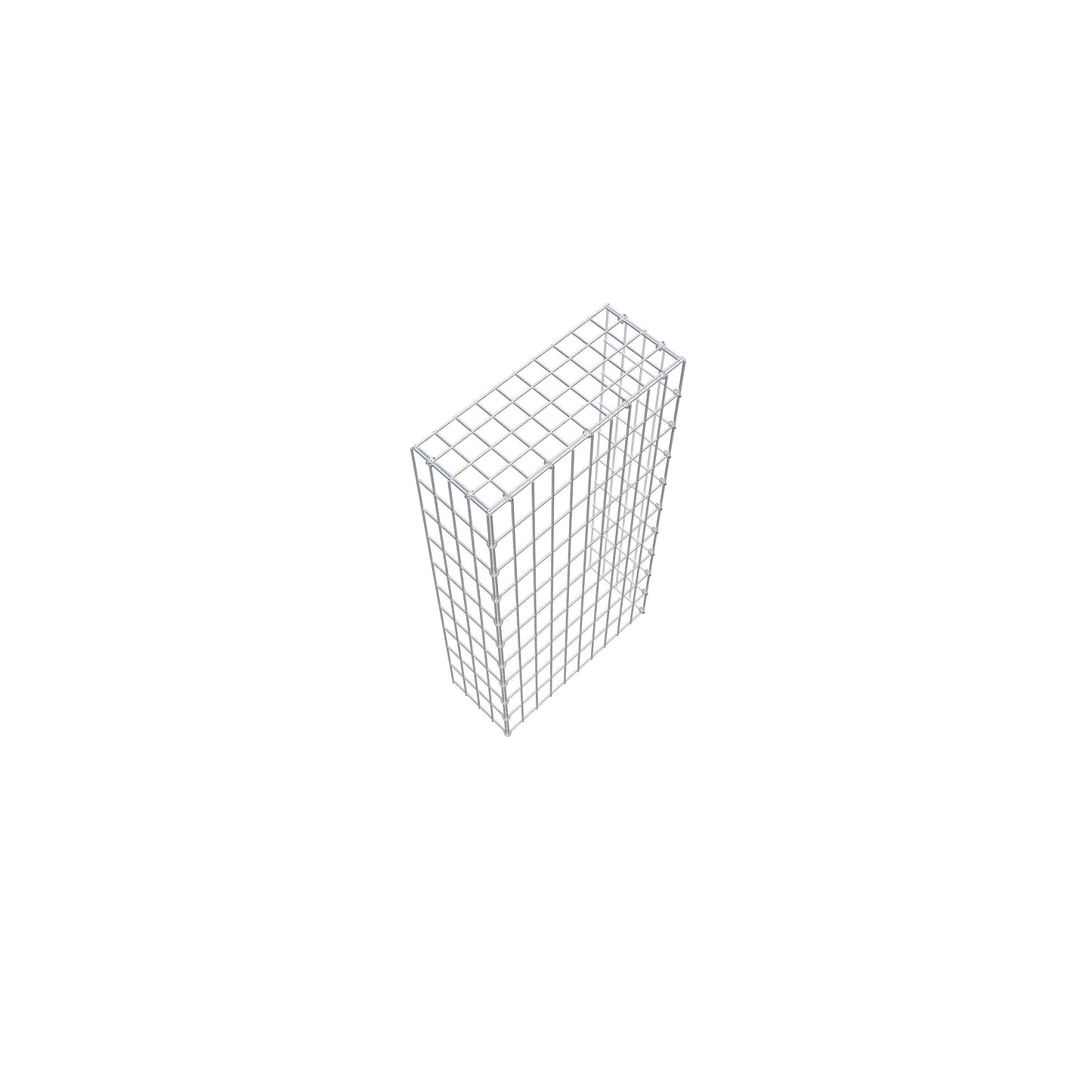 Gabião Tipo 4 100 cm x 20 cm x 50 cm (C x A x P), malhagem 5 cm x 10 cm, anel C