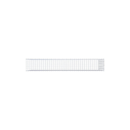 Gabbione aggiuntivo tipo 4 200 cm x 100 cm x 30 cm (L x H x P), maglia 5 cm x 10 cm, anello a C