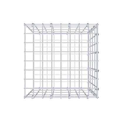 Gabião tipo 2 40 cm x 40 cm x 40 cm, malhagem 5 cm x 10 cm, anel C