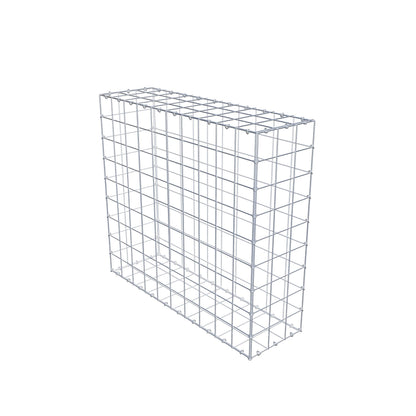 Schanskorf 100 cm x 90 cm x 30 cm (L x H x D), maaswijdte 10 cm x 10 cm, C-ring