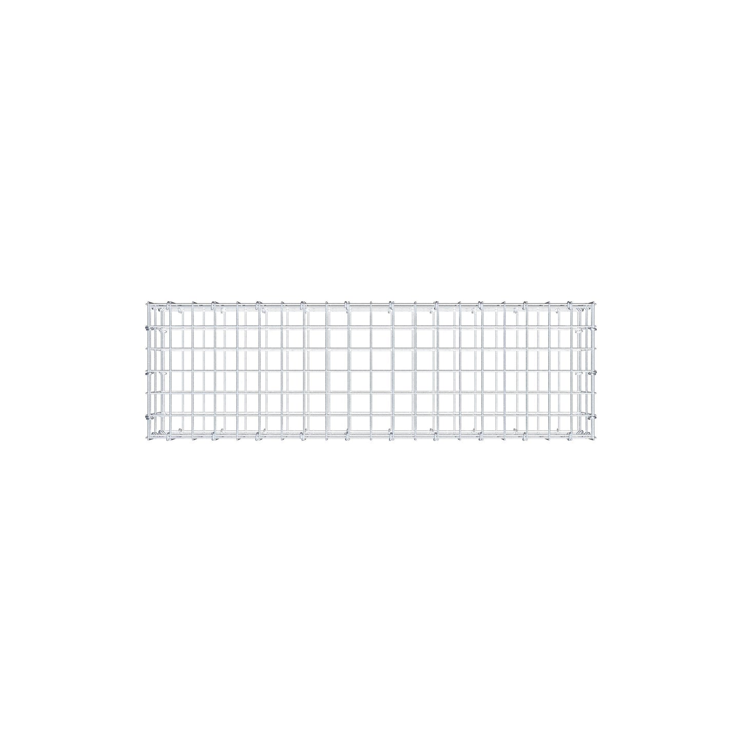 Schanskorf 100 cm x 20 cm x 30 cm (L x H x D), maaswijdte 5 cm x 10 cm, C-ring