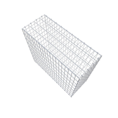 Schanskorf 100 cm x 90 cm x 40 cm (L x H x D), maaswijdte 5 x 10 cm, spiraalring