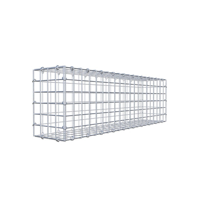 Schanskorf 100 cm x 30 cm x 20 cm (L x H x D), maaswijdte 5 cm x 5 cm, C-ring