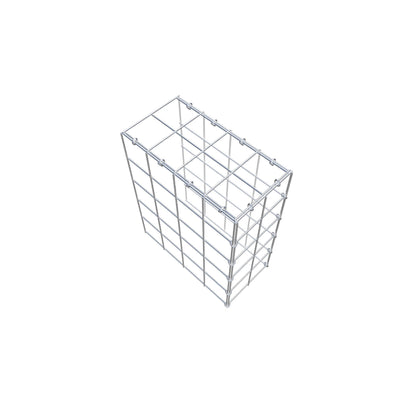 Gabião Tipo 4 50 cm x 40 cm x 20 cm (C x A x P), malhagem 10 cm x 10 cm, anel C