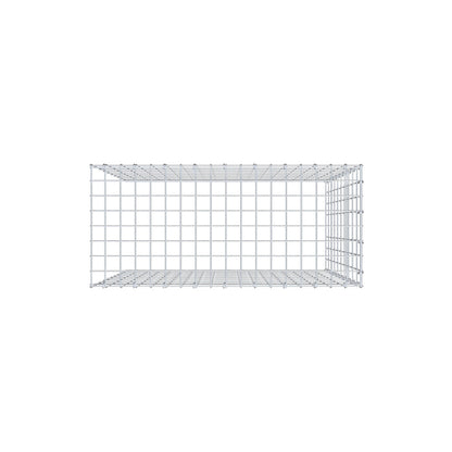 Anbaugabione Typ 4 100 cm x 90 cm x 40 cm (L x H x T), Maschenweite 5 cm x 10 cm, C-Ring