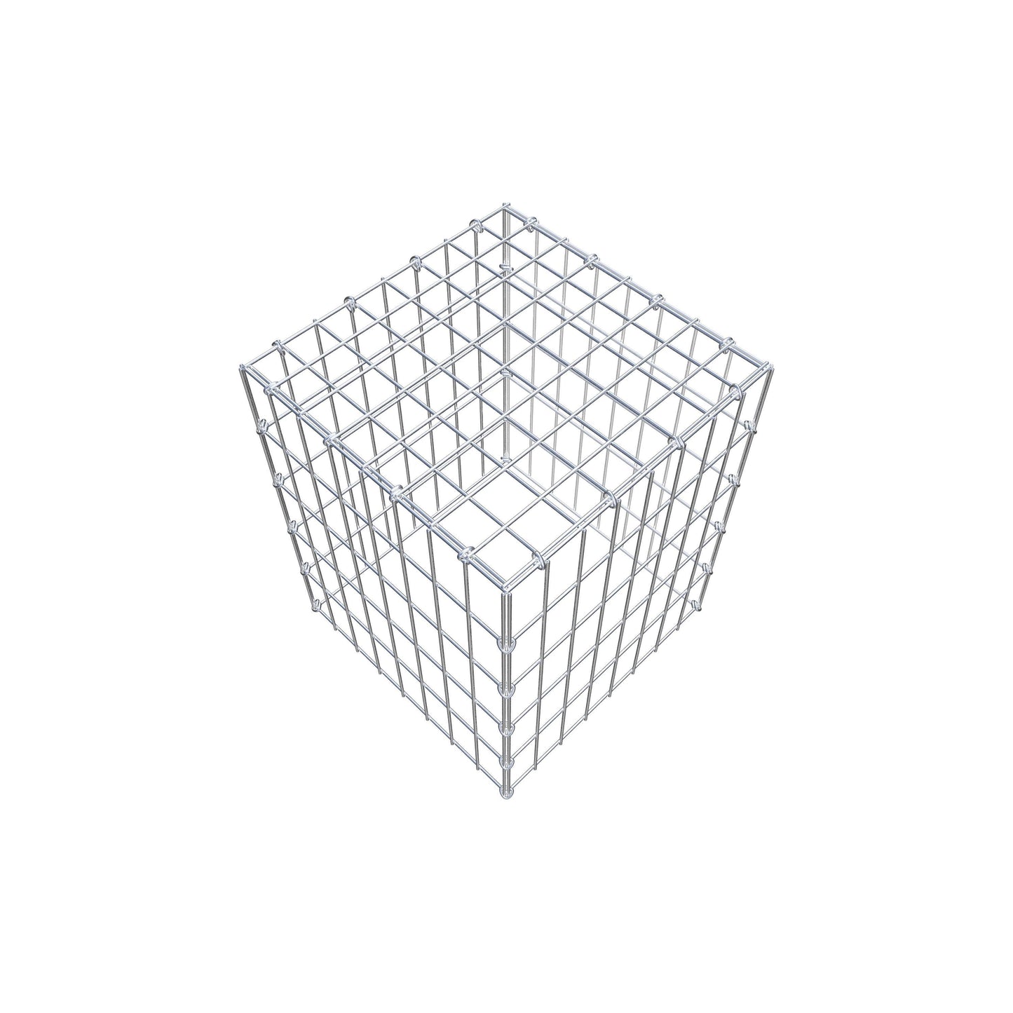 Gabião Tipo 3 50 cm x 40 cm x 40 cm (C x A x P), malhagem 5 cm x 10 cm, anel C