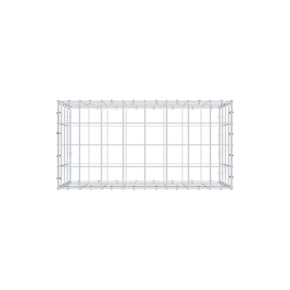 Schanskorf 80 cm x 40 cm x 40 cm (L x H x D), maaswijdte 10 cm x 10 cm, C-ring
