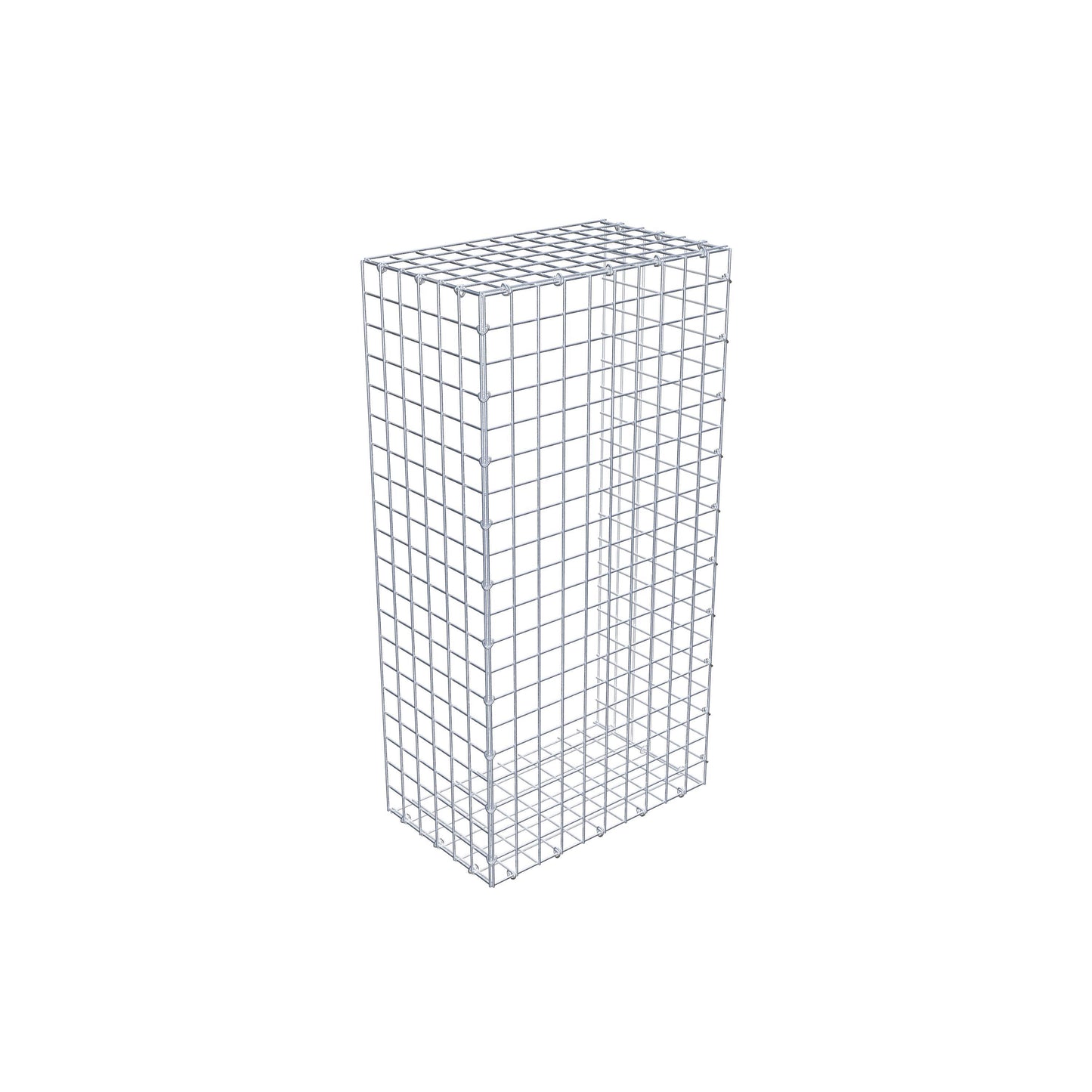 Fourche rapportée type 2 100 cm x 30 cm x 50 cm (L x H x P), mailles 5 cm x 5 cm, anneau C