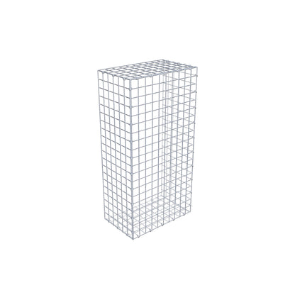 Fourche rapportée type 2 100 cm x 30 cm x 50 cm (L x H x P), mailles 5 cm x 5 cm, anneau C