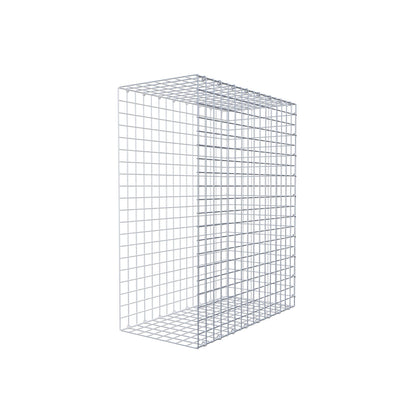 Mounted gabion type 2 100 cm x 80 cm x 40 cm (L x H x D), mesh size 5 cm x 5 cm, C-ring