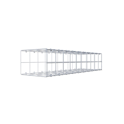 Gabbione aggiuntivo di tipo 2 100 cm x 20 cm x 30 cm (L x A x P), maglia 10 cm x 10 cm, anello a C