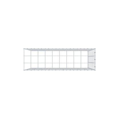 Add-on schanskorf type 4 100 cm x 80 cm x 30 cm (L x H x D), maaswijdte 10 cm x 10 cm, C-ring