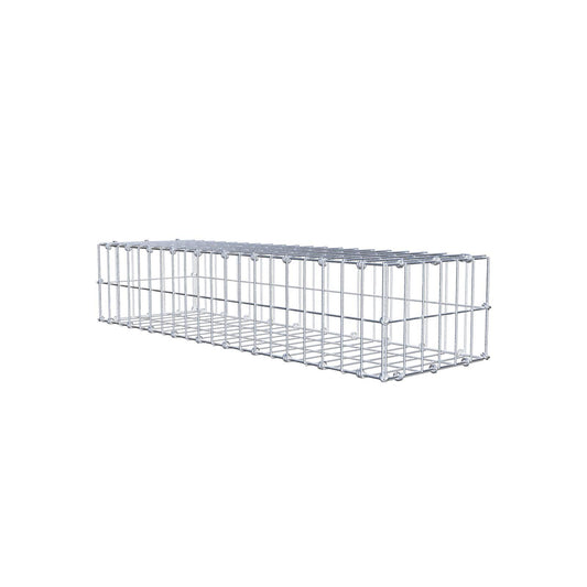 Schanskorf 100 cm x 20 cm x 30 cm (L x H x D), maaswijdte 5 x 10 cm, spiraalring