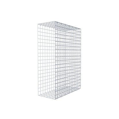 Mounted gabion type 2 100 cm x 70 cm x 30 cm (L x H x D), mesh size 5 cm x 5 cm, C-ring