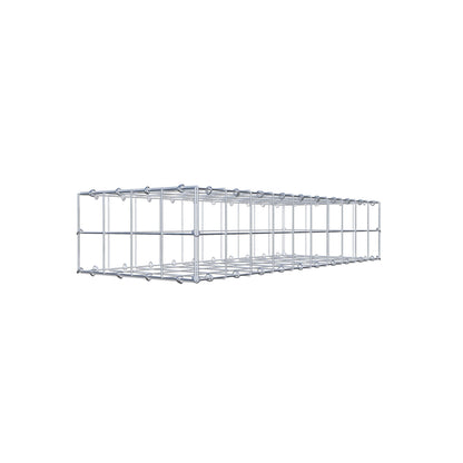Gabion 100 cm x 20 cm x 40 cm (L x H x D), maskestørrelse 10 cm x 10 cm, C-ring