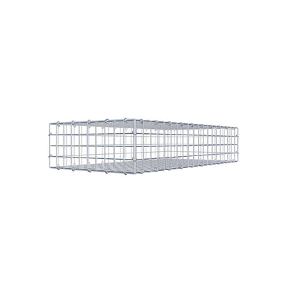 Gabion 100 cm x 20 cm x 50 cm (L x H x D), maskestørrelse 5 cm x 5 cm, C-ring