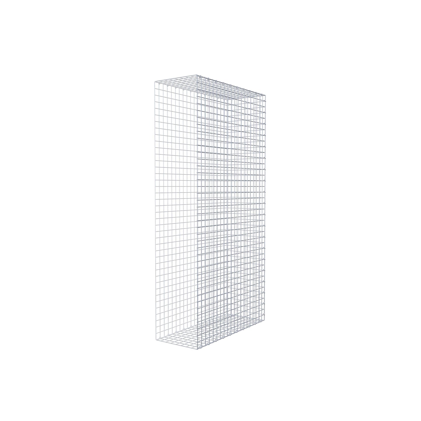 Opzetpaal type 2 200 cm x 100 cm x 40 cm (L x H x D), maaswijdte 5 cm x 5 cm, C-ring