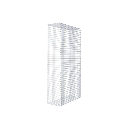 Opzetpaal type 2 200 cm x 100 cm x 40 cm (L x H x D), maaswijdte 5 cm x 5 cm, C-ring