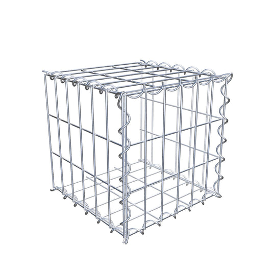 Gabbione aggiuntivo tipo 2 30 cm x 30 cm x 30 cm (L x A x P), dimensione maglia 5 cm x 10 cm, a spirale