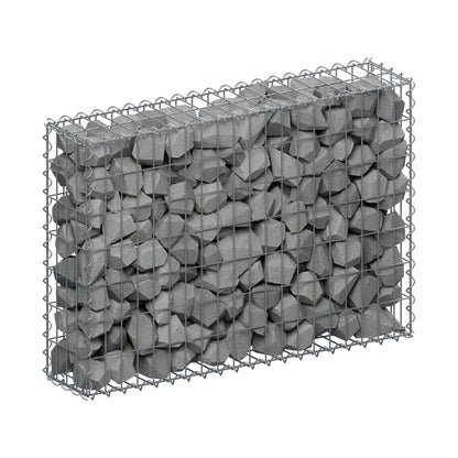 Gabion 100 cm x 70 cm x 20 cm (L x H x P), mailles 5 cm x 10 cm, spirale