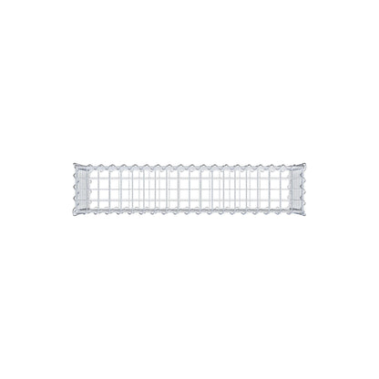Set van 2 schanskorven 100 cm x 40 cm x 20 cm (L x H x D), maaswijdte 5 x 5 cm, spiraalvormig