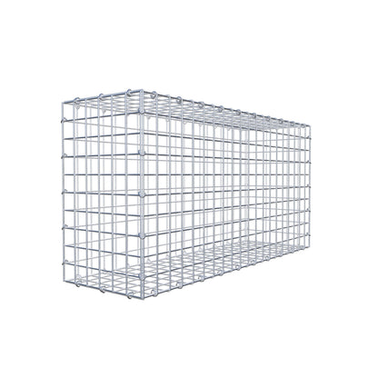 Gabion 100 cm x 50 cm x 30 cm (L x H x D), mesh size 5 cm x 5 cm, C-ring