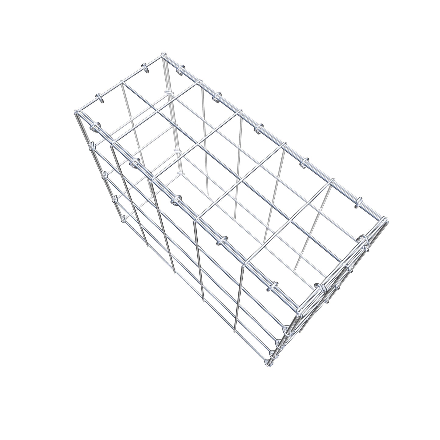 Toegevoegde pool type 3 50 cm x 40 cm x 20 cm (L x H x D), maaswijdte 10 cm x 10 cm, C-ring