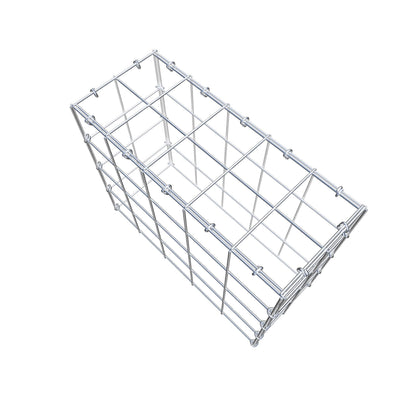 Toegevoegde pool type 3 50 cm x 40 cm x 20 cm (L x H x D), maaswijdte 10 cm x 10 cm, C-ring