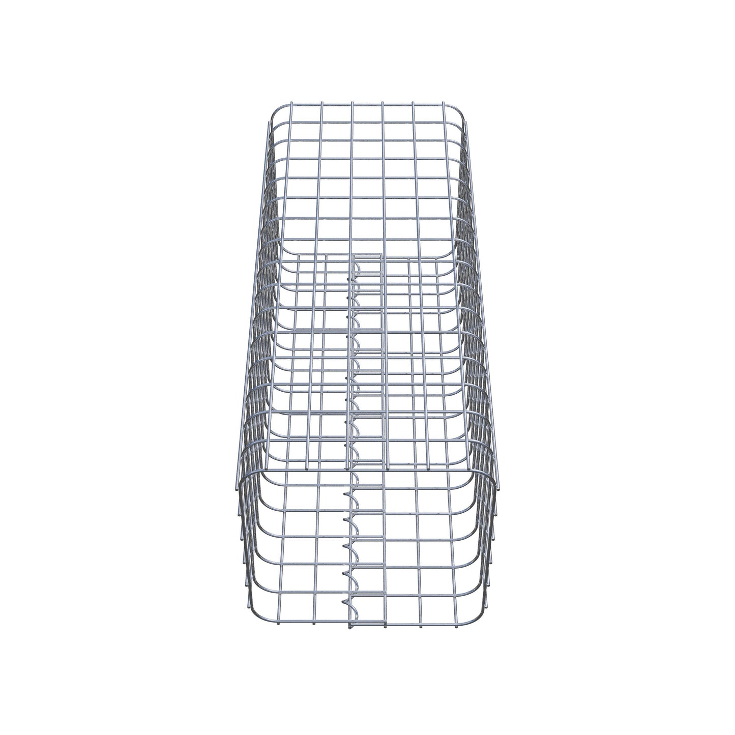 Gabionensäule eckig 32 cm x 32 cm, 80 cm Höhe, MW 5 cm x 5 cm