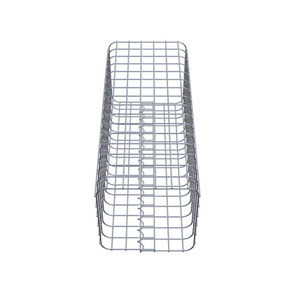 Gabionensäule eckig 32 cm x 32 cm, 80 cm Höhe, MW 5 cm x 5 cm
