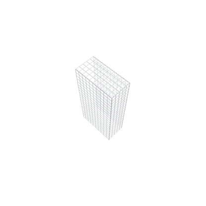 Add-on schanskorf type 4 200 cm x 100 cm x 50 cm (L x H x D), maaswijdte 10 cm x 10 cm, C-ring