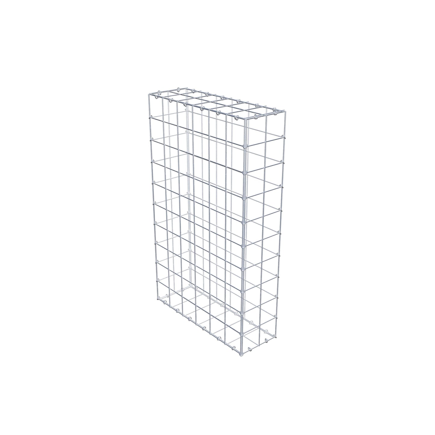 Schanskorf 100 cm x 60 cm x 20 cm (L x H x D), maaswijdte 10 cm x 10 cm, C-ring