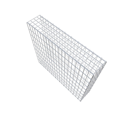 Opzetpaal type 2 100 cm x 90 cm x 20 cm, maaswijdte 5 cm x 10 cm, C-ring