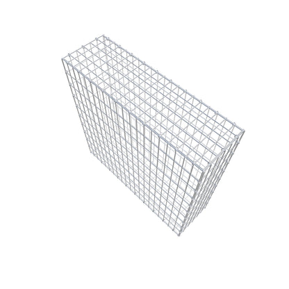 Schanskorf 100 cm x 100 cm x 30 cm (L x H x D), maaswijdte 5 cm x 10 cm, C-ring