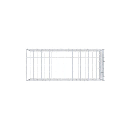 Opzetpaal type 2 100 cm x 40 cm x 40 cm (L x H x D), maaswijdte 10 cm x 10 cm, C-ring