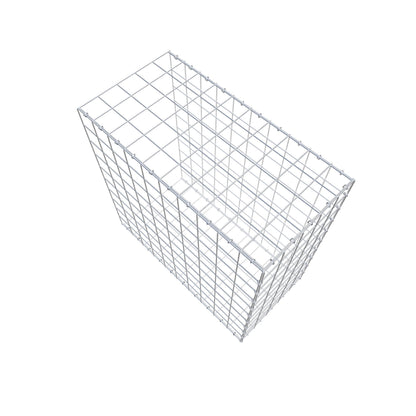 Gabião Tipo 2 100 cm x 100 cm x 50 cm (C x A x P), malhagem 10 cm x 10 cm, anel C