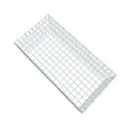 Anbaugabione Typ 3 100 cm x 40 cm x 50 cm (L x H x T), Maschenweite 5 cm x 5 cm, C-Ring