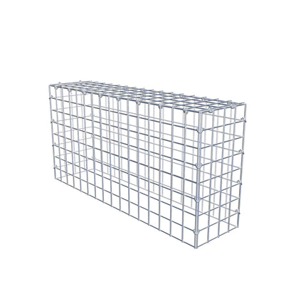 Add-on pool type 3 80 cm x 40 cm x 20 cm (L x H x D), maaswijdte 5 cm x 5 cm, C-ring
