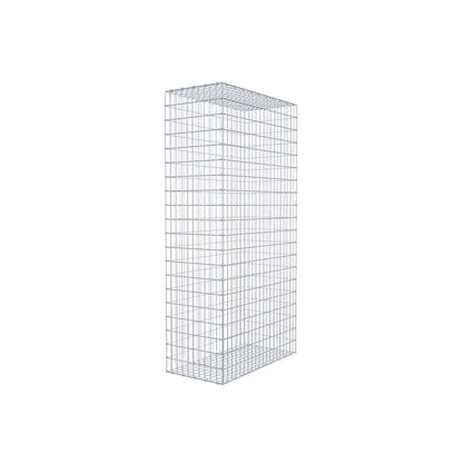 Gavión 200 cm x 100 cm x 50 cm (L x A x P), luz de malla 5 cm x 10 cm, anillo en C