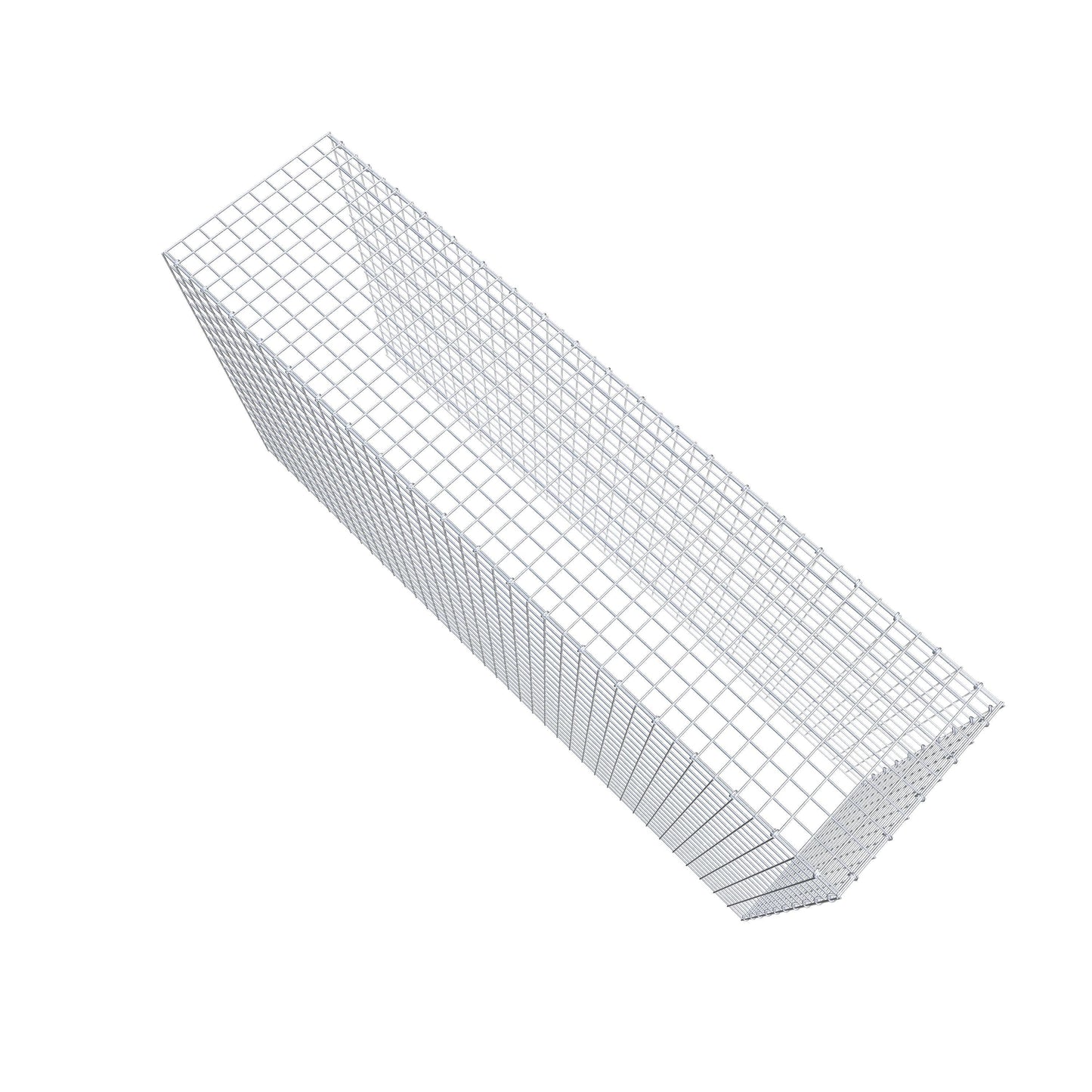 Gavión adicional tipo 4 200 cm x 100 cm x 50 cm (L x A x P), malla 5 cm x 5 cm, anillo en C