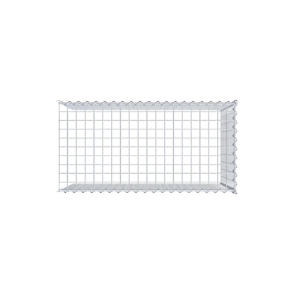 Gavión complementario tipo 4 100 cm x 60 cm x 50 cm (L x A x P), malla 5 cm x 5 cm, espiral