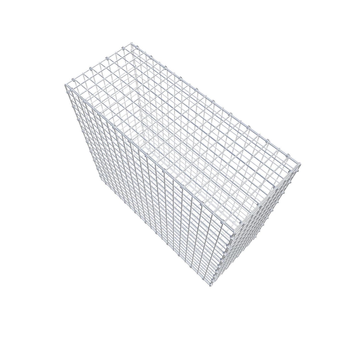 Schanskorf 100 cm x 90 cm x 40 cm (L x H x D), maaswijdte 5 x 5 cm, spiraalring