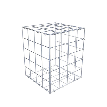 Gabião tipo 2 50 cm x 40 cm x 40 cm (C x A x P), malhagem 10 cm x 10 cm, anel C