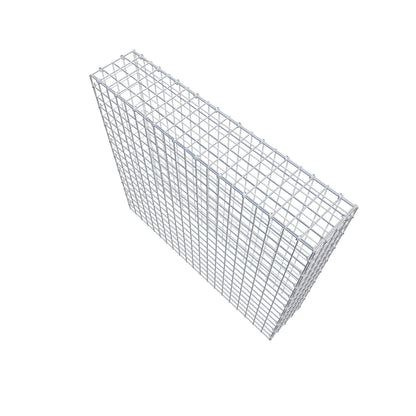Type 3 oplegkorf 100 cm x 90 cm x 20 cm (L x H x D), maaswijdte 5 cm x 5 cm, C-ring