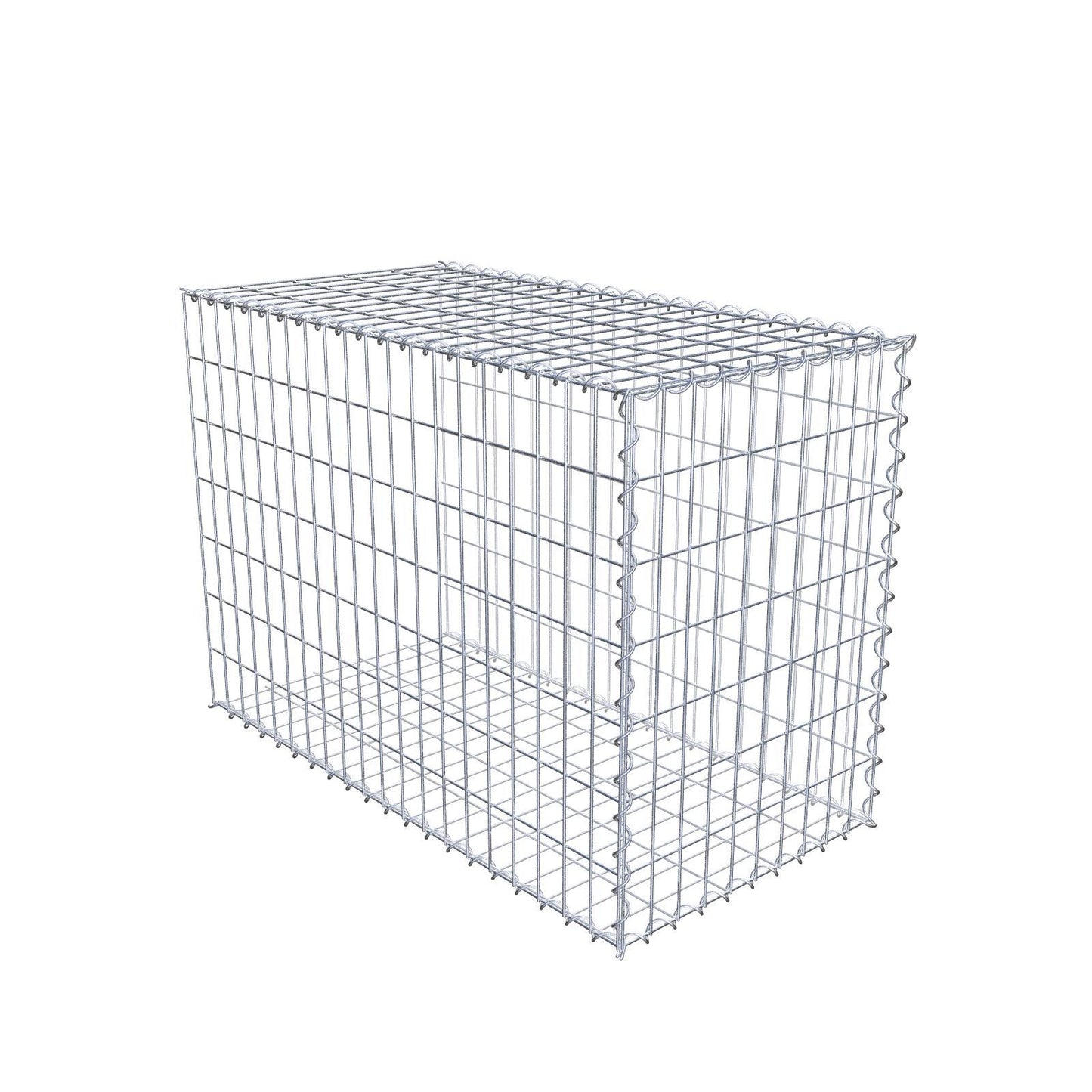 Add-on schanskorf type 2 100 cm x 70 cm x 50 cm (L x H x D), maaswijdte 5 cm x 10 cm, spiraalvormig