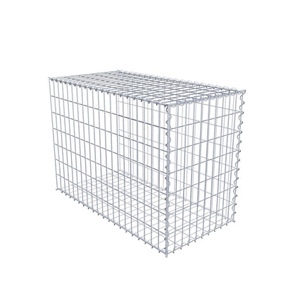 Add-on schanskorf type 2 100 cm x 70 cm x 50 cm (L x H x D), maaswijdte 5 cm x 10 cm, spiraalvormig