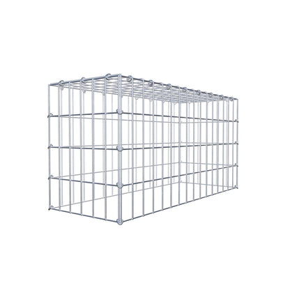 Pila adicional tipo 3 80 cm x 40 cm x 30 cm (L x A x P), malla 5 cm x 10 cm, anillo en C