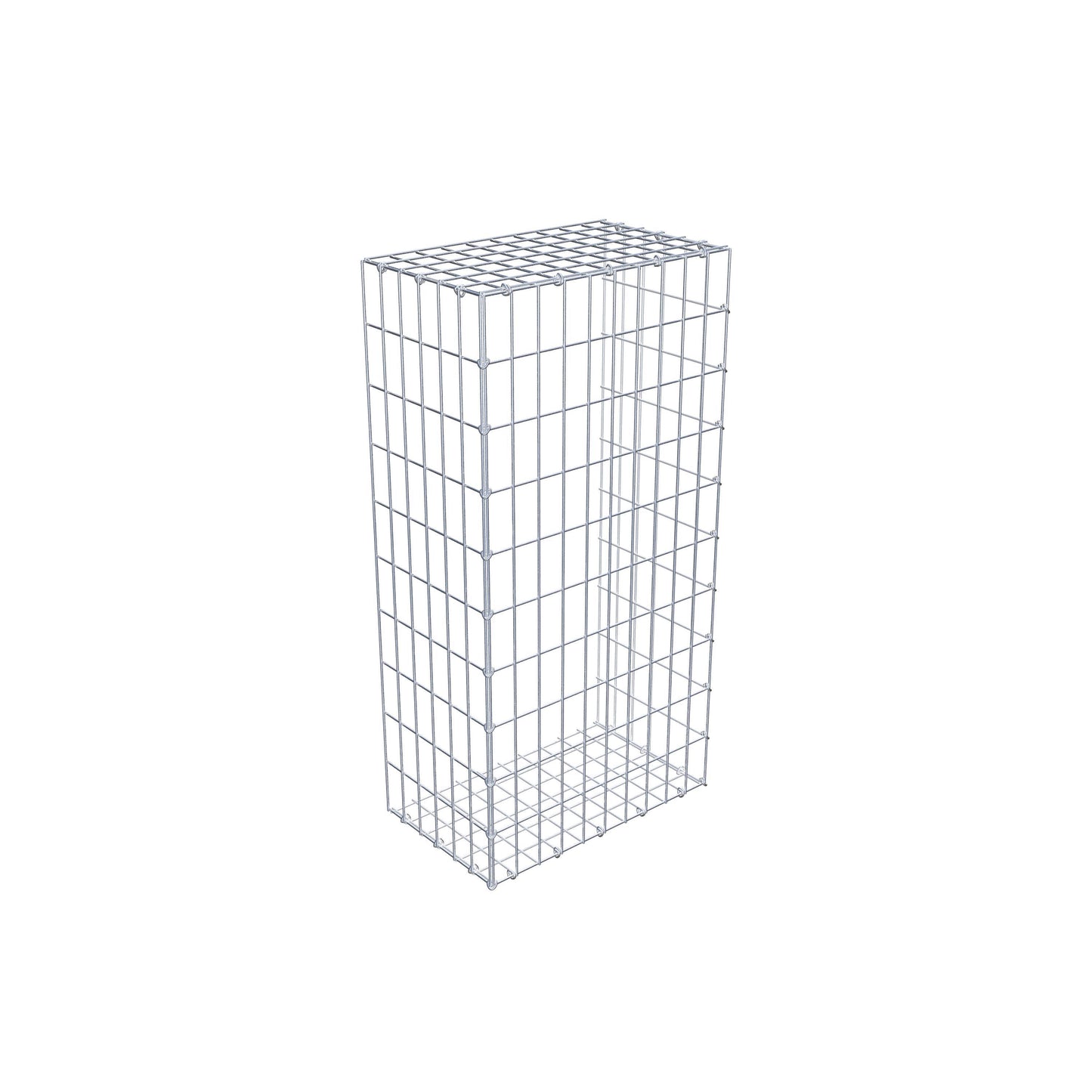 Anbaugabione Typ 2 100 cm x 30 cm x 50 cm, Maschenweite 5 cm x 10 cm, C-Ring